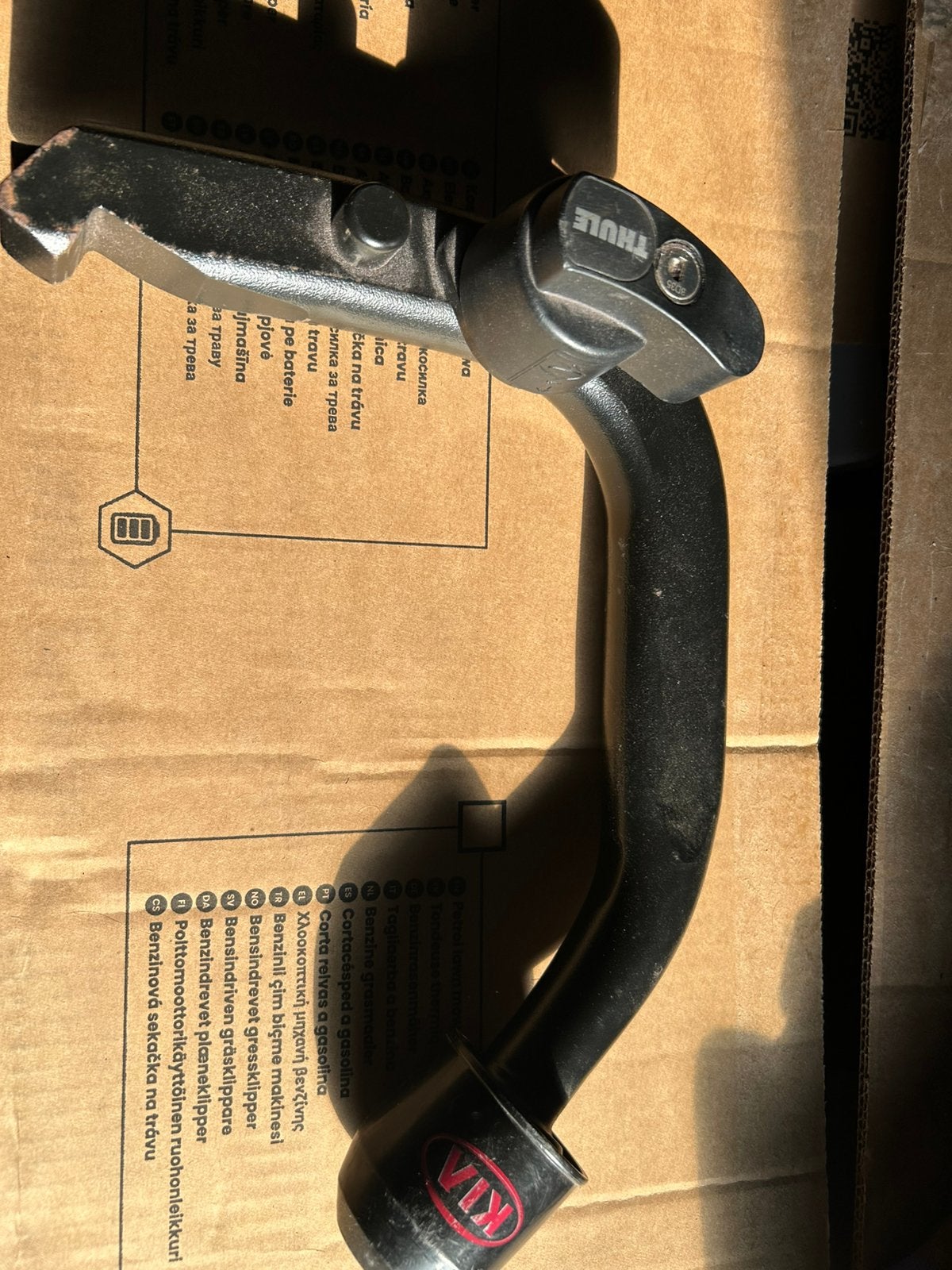 Afneembare trekhaak Thule/Kia Soul, Auto-onderdelen, Trekhaken, Ophalen, Gebruikt