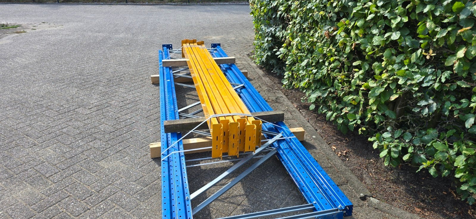 2,9 meter Esmena palletstelling , magazijnstelling ,stelling, Ophalen