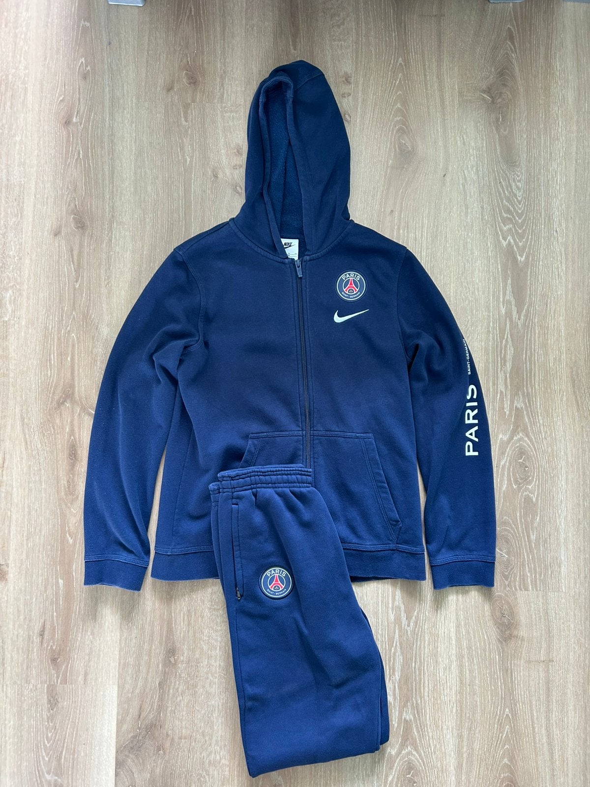 PSG blauw joggingpak Nike Maat 158-170/XS, Kleding | Heren, Blauw, Ophalen of Verzenden, Zo goed als nieuw, Nike