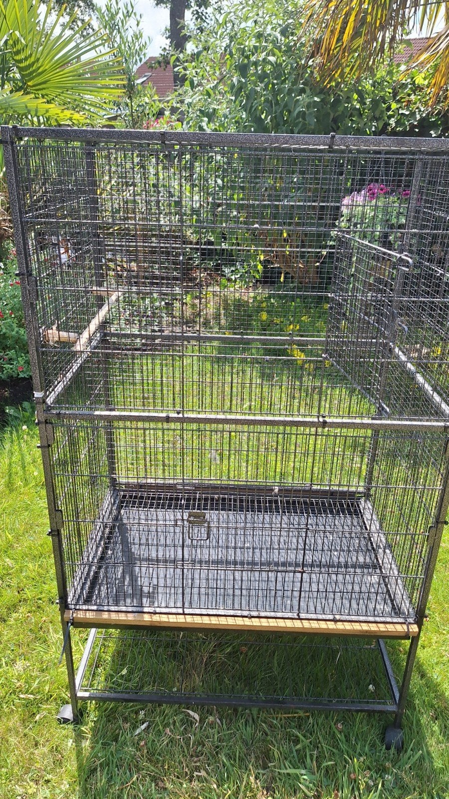 Vogelkooi, Dieren en Toebehoren, Ophalen of Verzenden, Zo goed als nieuw, Metaal, Vogelkooi