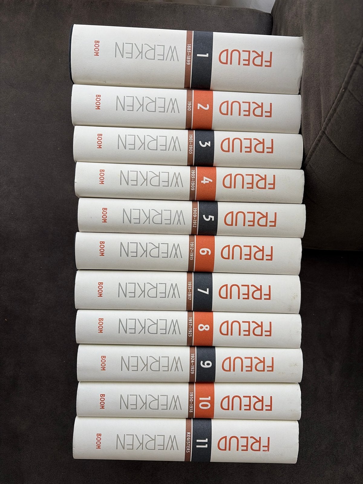 Sigmund Freud Werken - Complete Collectie (deel 1 t/m 11), Ophalen of Verzenden, Zo goed als nieuw, Nederland