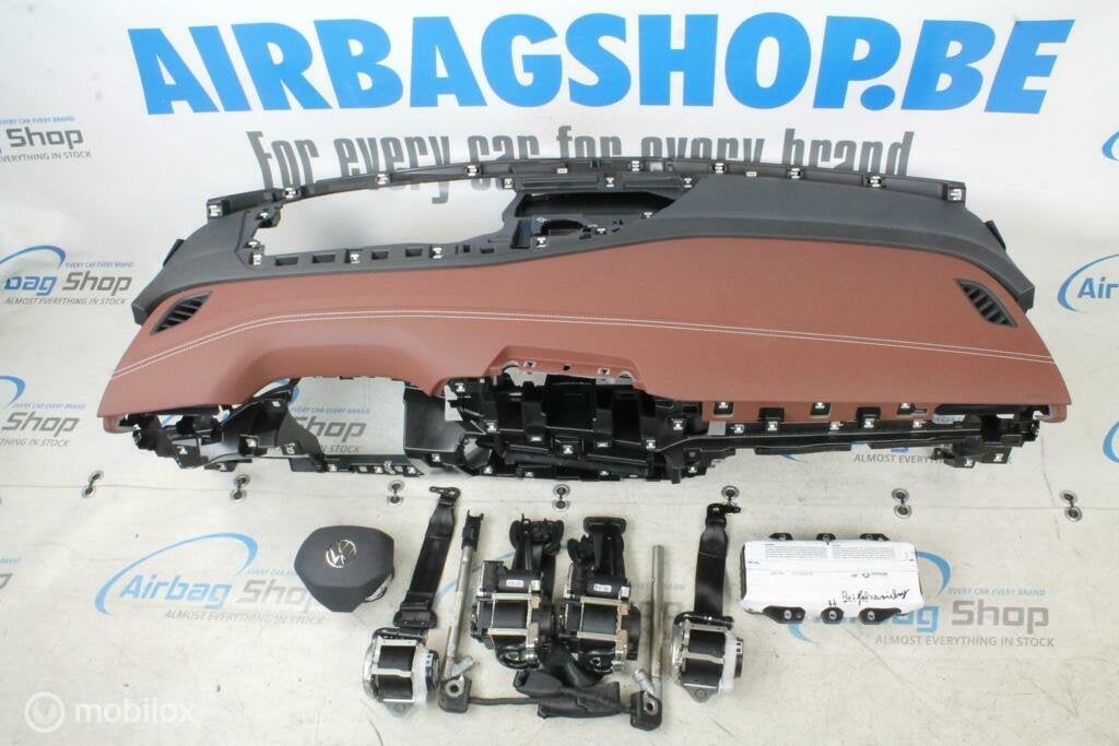 Airbag Dashboard bruin HUD wit stiksel Volkswagen ID4 ID.4, Gebruikt, Ophalen of Verzenden