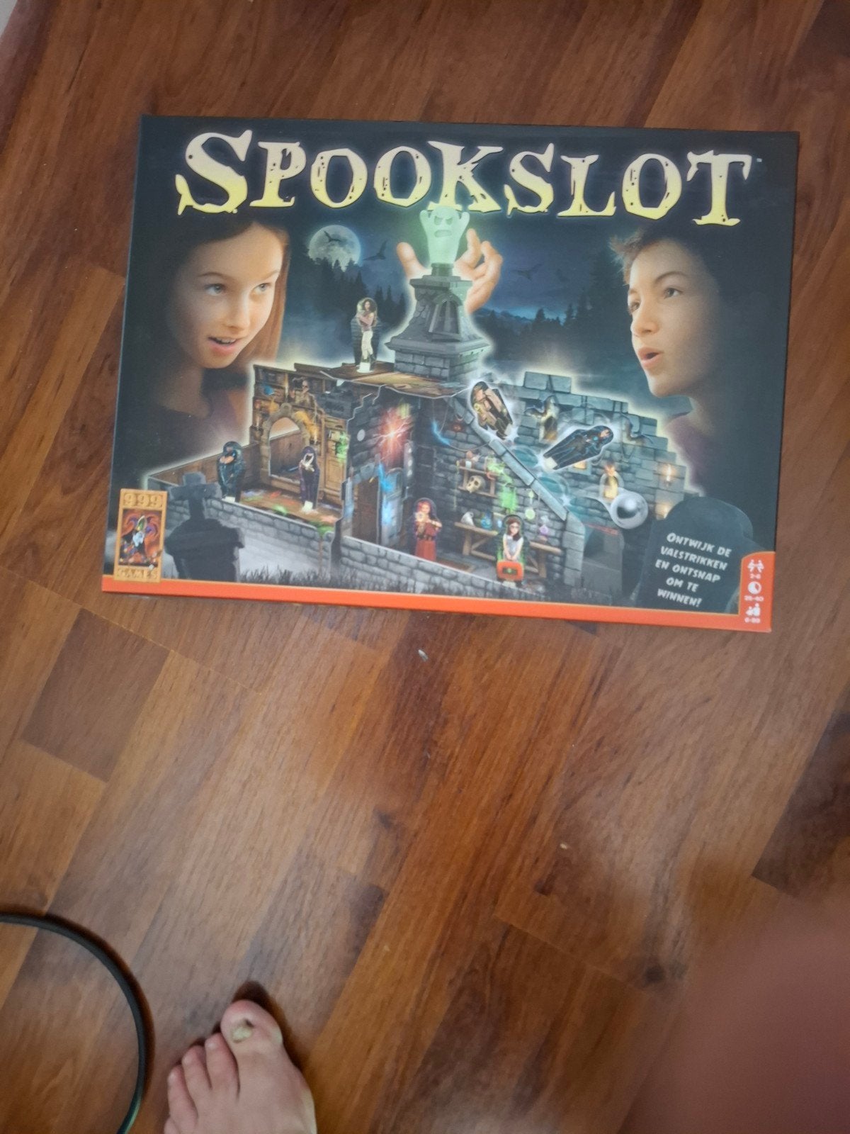 Spookslot Bordspel - Ontsnap aan het Spook!, Drie of vier spelers, Ophalen, Gebruikt