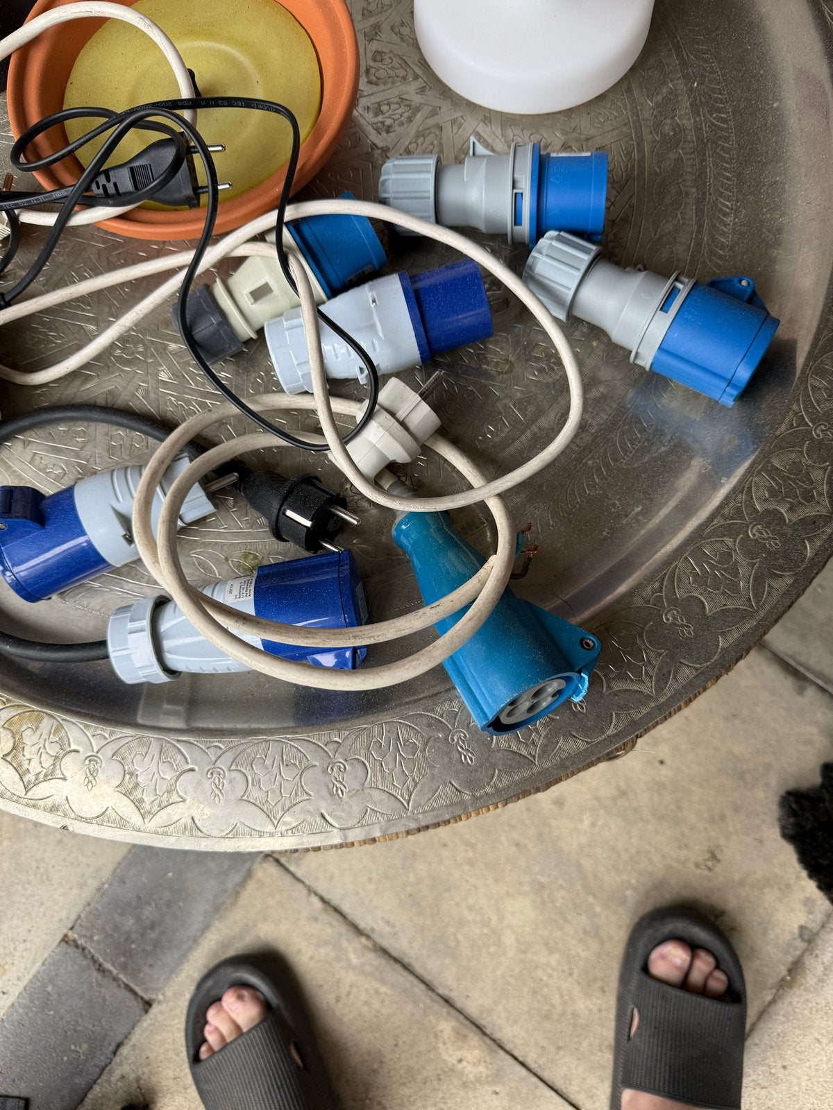 Diverse stekkers en kabels, Doe-het-zelf en Verbouw, Elektra en Kabels, Ophalen of Verzenden, Gebruikt, Overige merken, Kabel of Snoer