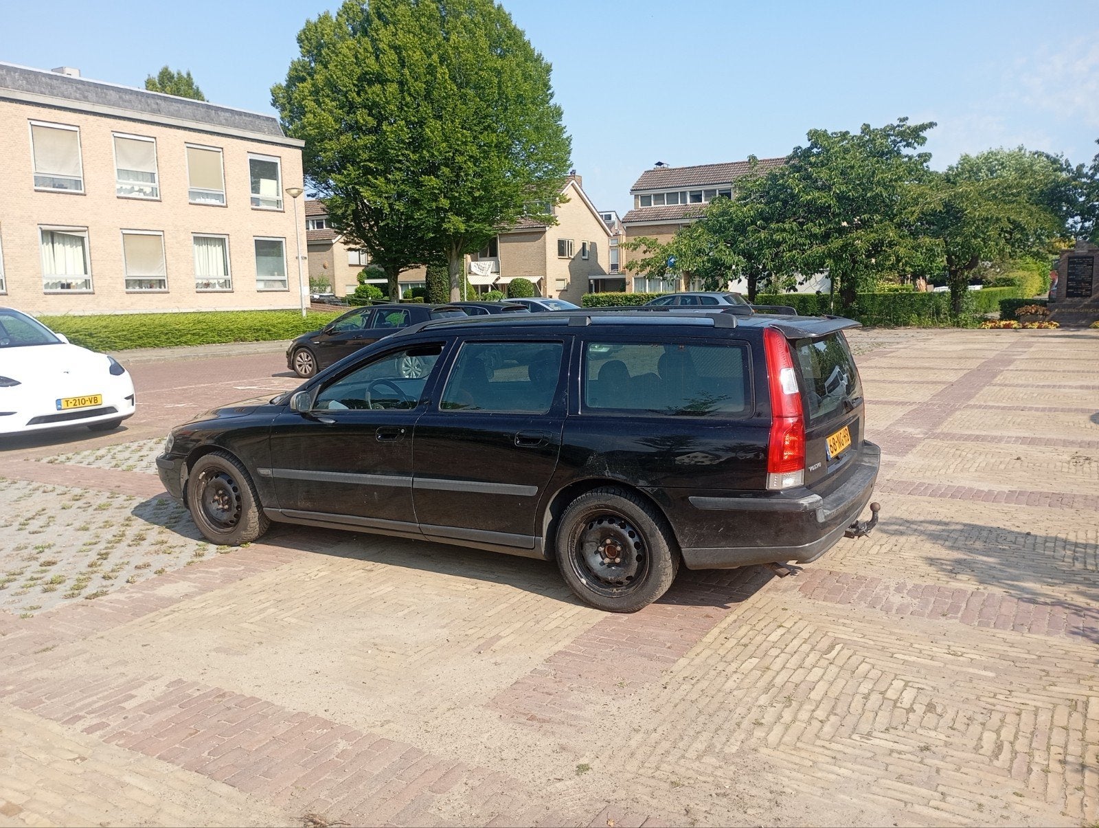 Volvo V70 R Look 2.4 140PK 2003 Zwart, Auto's, Volvo, Particulier, V70, Benzine, D, Stationwagon, Handgeschakeld, Origineel Nederlands