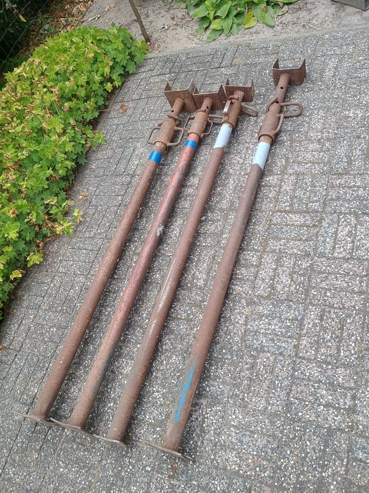 4 bouw stempels, Doe-het-zelf en Verbouw, Ophalen, Gebruikt, Overige typen, Minder dan 2 meter