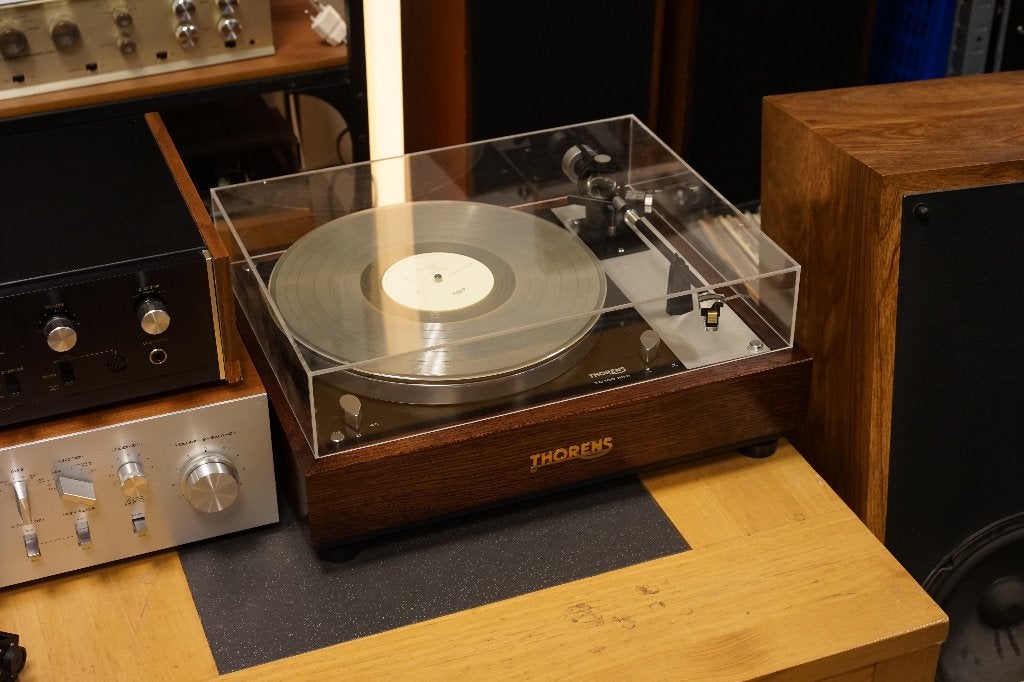 Thorens TD160MK2 platenspeler, Binnus audio reparatie Nieuwegein, Thorens, Thorens, Ophalen of Verzenden