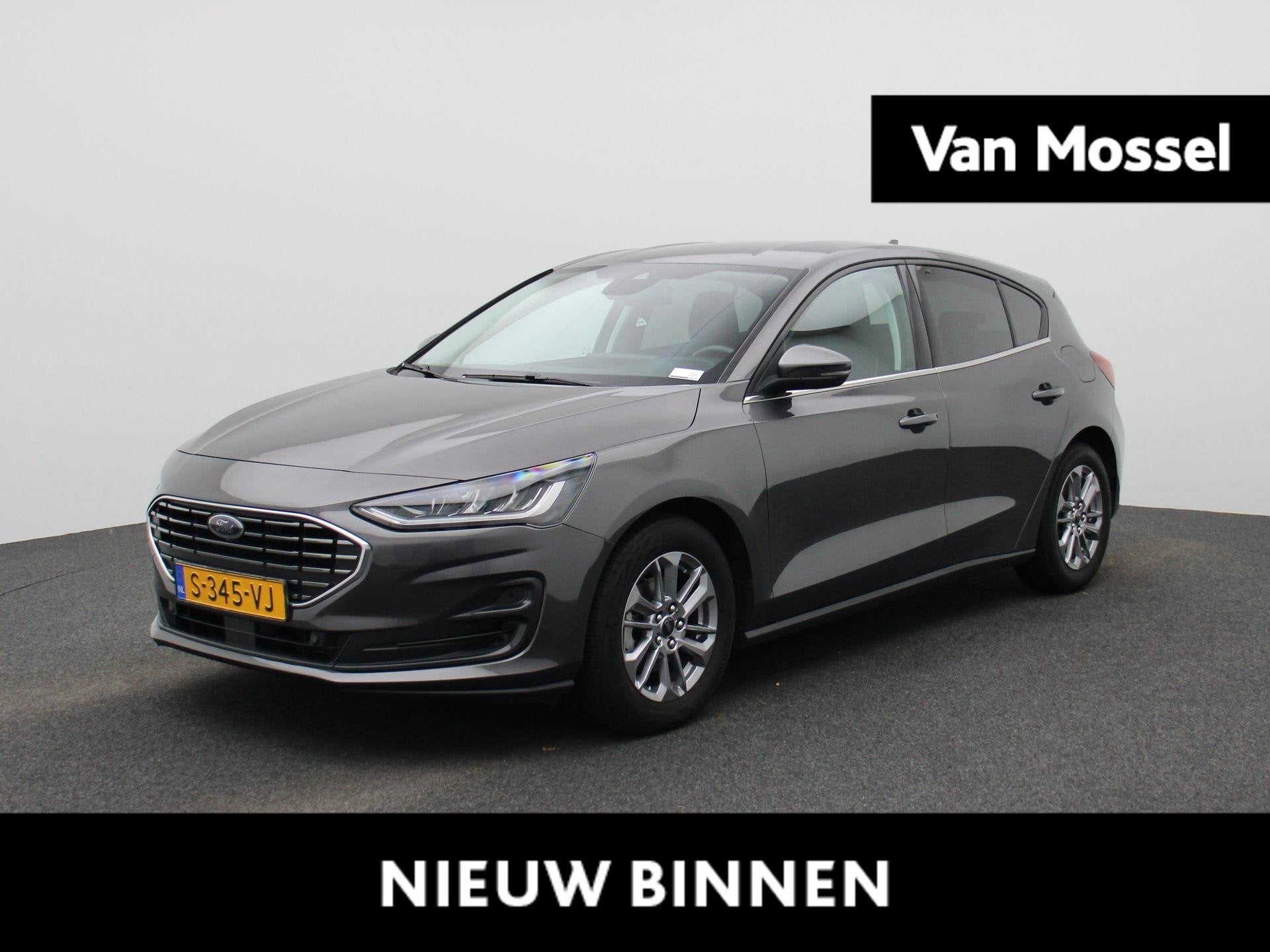 Ford Focus 1.0 EcoBoost Hybrid Titanium | Navigatie | Groot, Gebruikt, Euro 6, Origineel Nederlands, Bedrijf