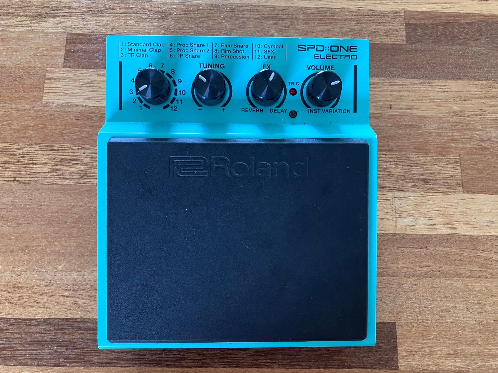 Roland SPD-ONE ELECTRO Percussion Pa. Zgan/Compleet in doos, Ophalen of Verzenden, Zo goed als nieuw, Roland