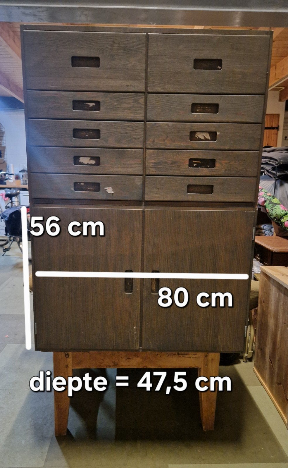 Ivar IKEA kastje en ladenblok 56 h x 80 b x 47,4 d, Huis en Inrichting, Ophalen, Gebruikt, 50 tot 100 cm, 3 of 4 laden
