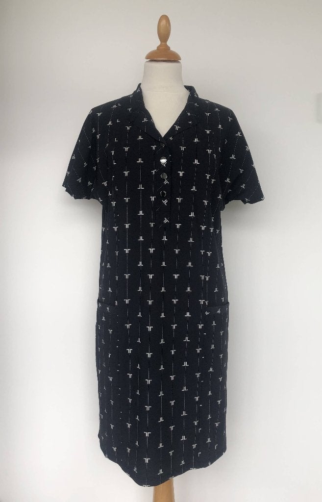 JANE LUSHKA jurk, maat M, Kleding | Dames, Jurken, Maat 38/40 (M), Zwart, Ophalen of Verzenden, Jane Lushka