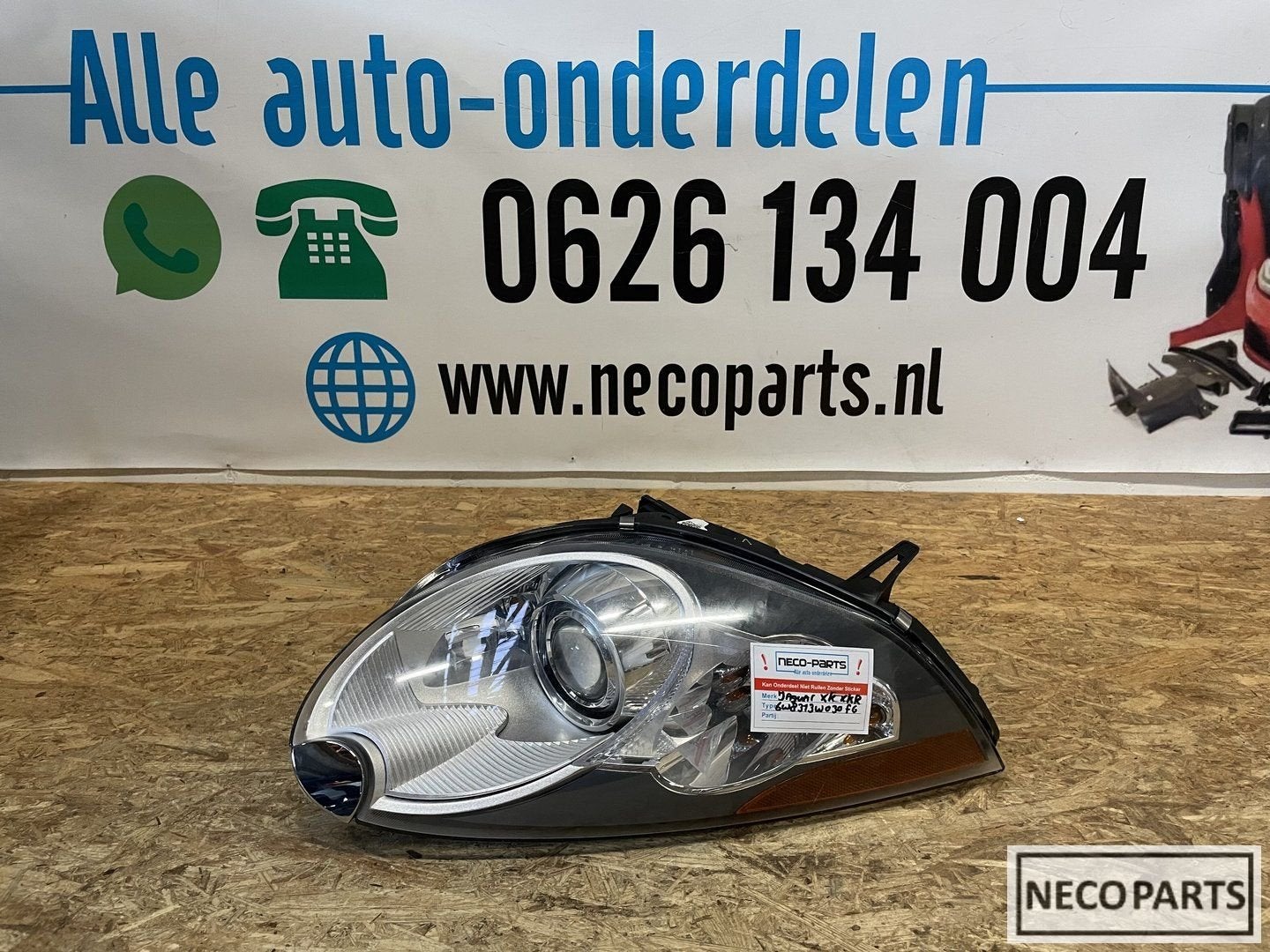 JAGUAR XKR XKR XENON KOPLAMP COMPLEET LINKS 6W8313W030FG, Auto-onderdelen, Gebruikt, -, -, Ophalen of Verzenden