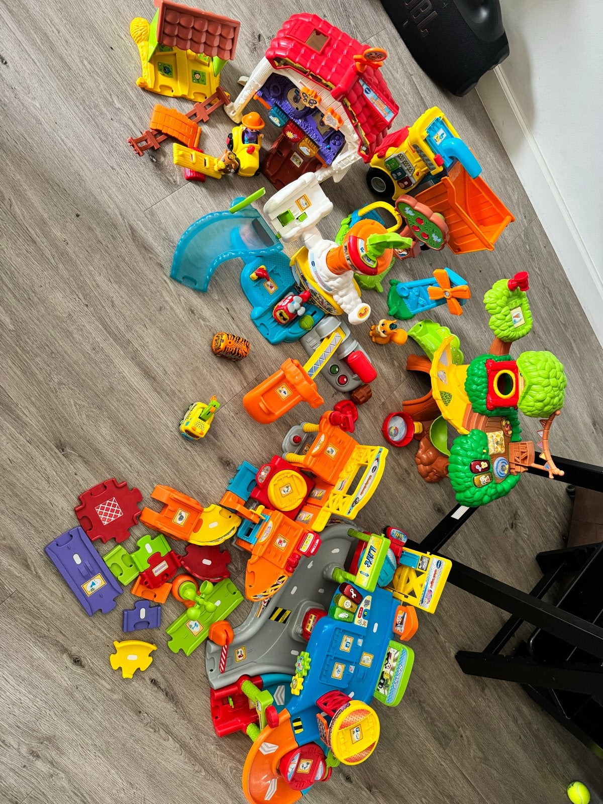 Grote VTech Toet Toet Auto's en Zoef Zoef Dieren set, Kinderen en Baby's, Speelgoed | Overig, Ophalen, Gebruikt, Jongen of Meisje