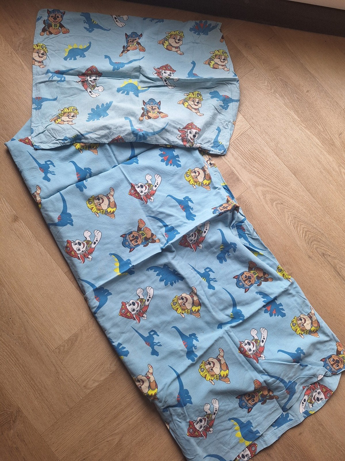 dekbedovertrek paw patrol 140x90, Ophalen, Zo goed als nieuw