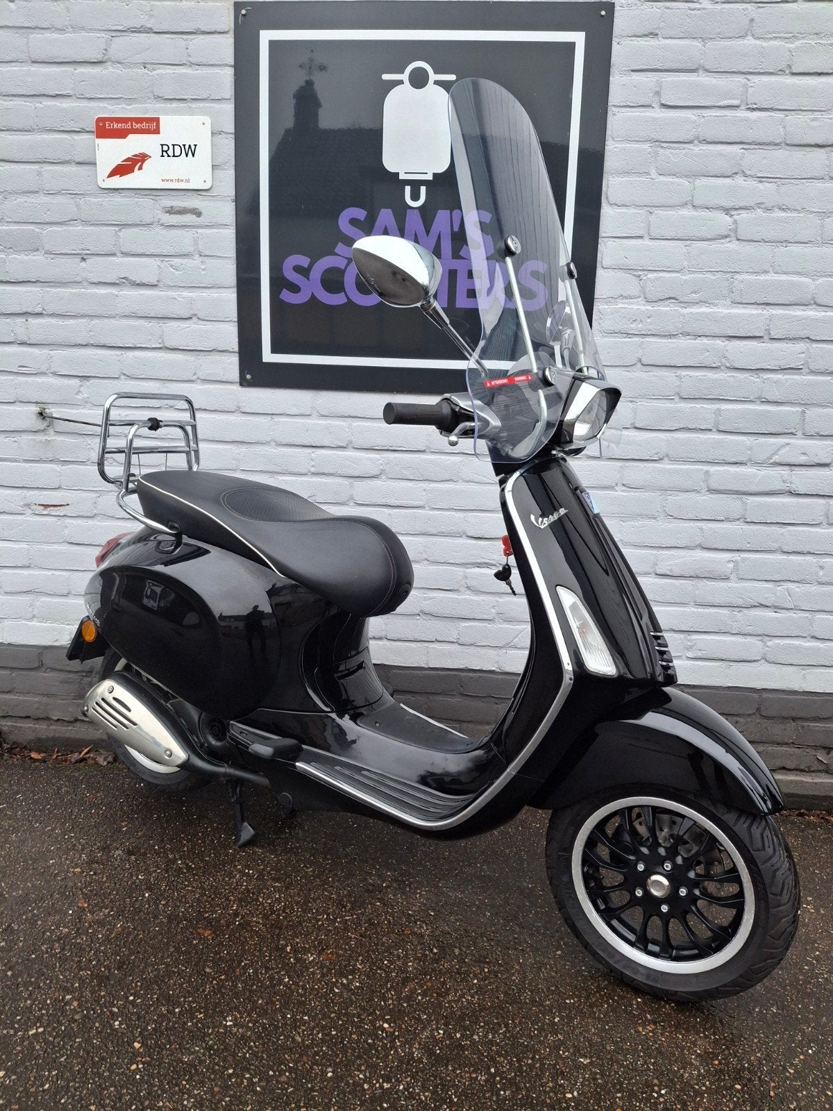 Vespa Sprint | 2018 | 25KM, Fietsen en Brommers, Ophalen, Gebruikt, Overige typen, Vespa