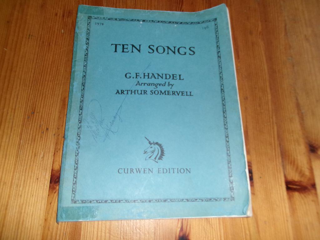 G. F. Handel - Zwolf Arien / Ten Songs, Zang, Gebruikt, Klassiek, Ophalen of Verzenden