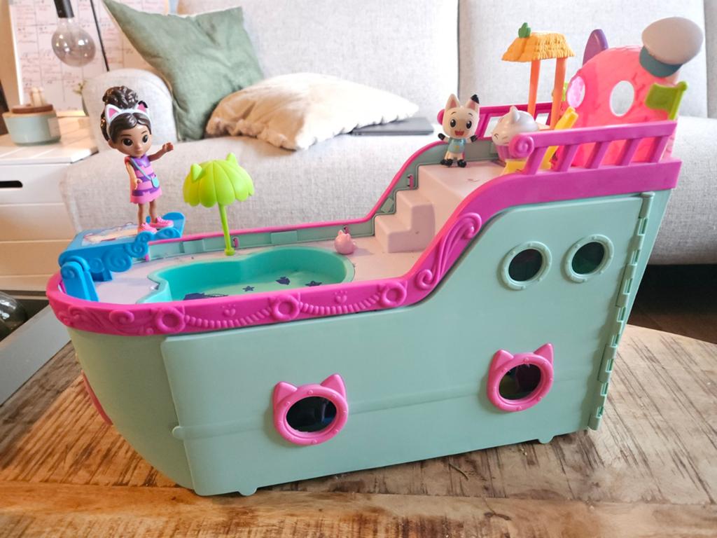 Gaby cat boot met zwembad., Kinderen en Baby's, Speelgoed | Overig, Ophalen, Zo goed als nieuw, Jongen of Meisje