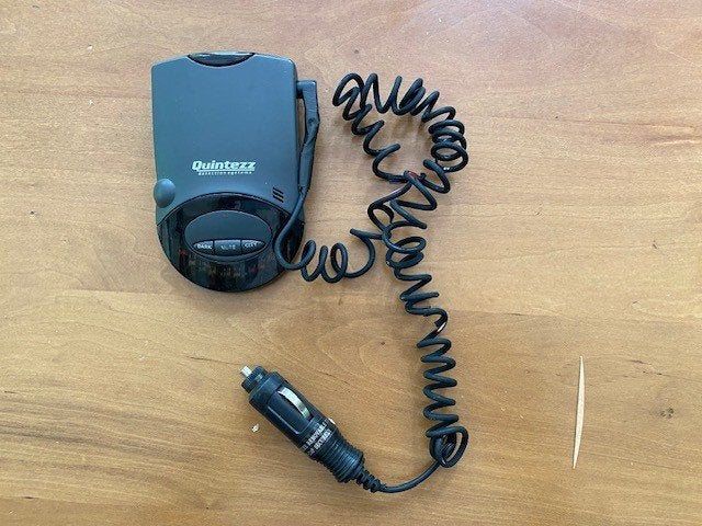 Quintezz radardetector, Ophalen of Verzenden, Gebruikt