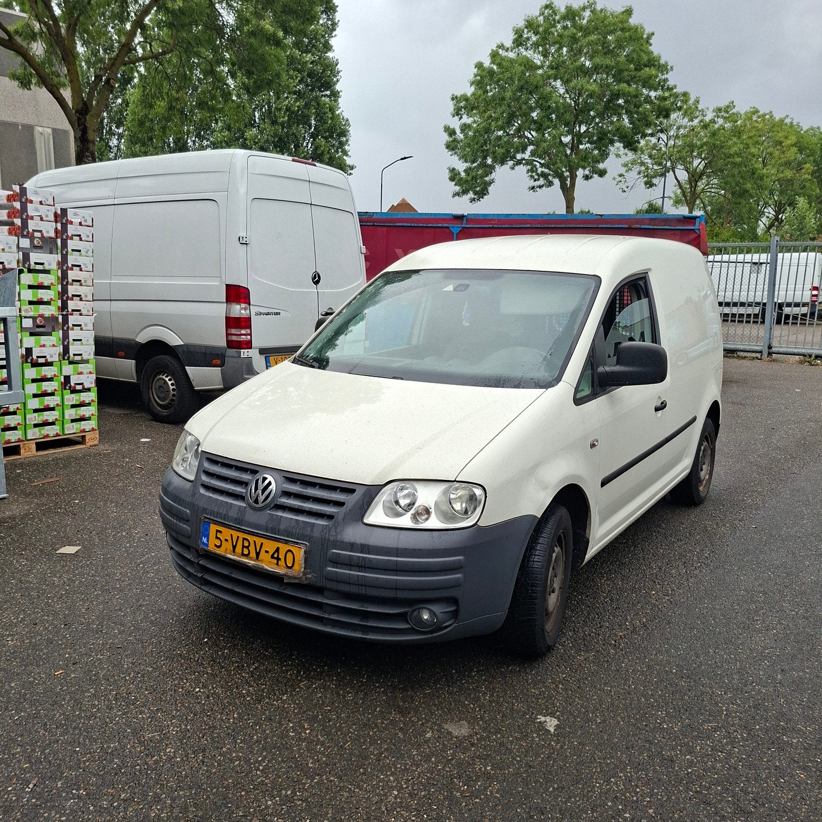 Volkswagen Caddy 2.0 SDI 51KW Bestel Baseline 2009, Auto's, Voorwielaandrijving, 4 cilinders, Volkswagen, Bedrijf
