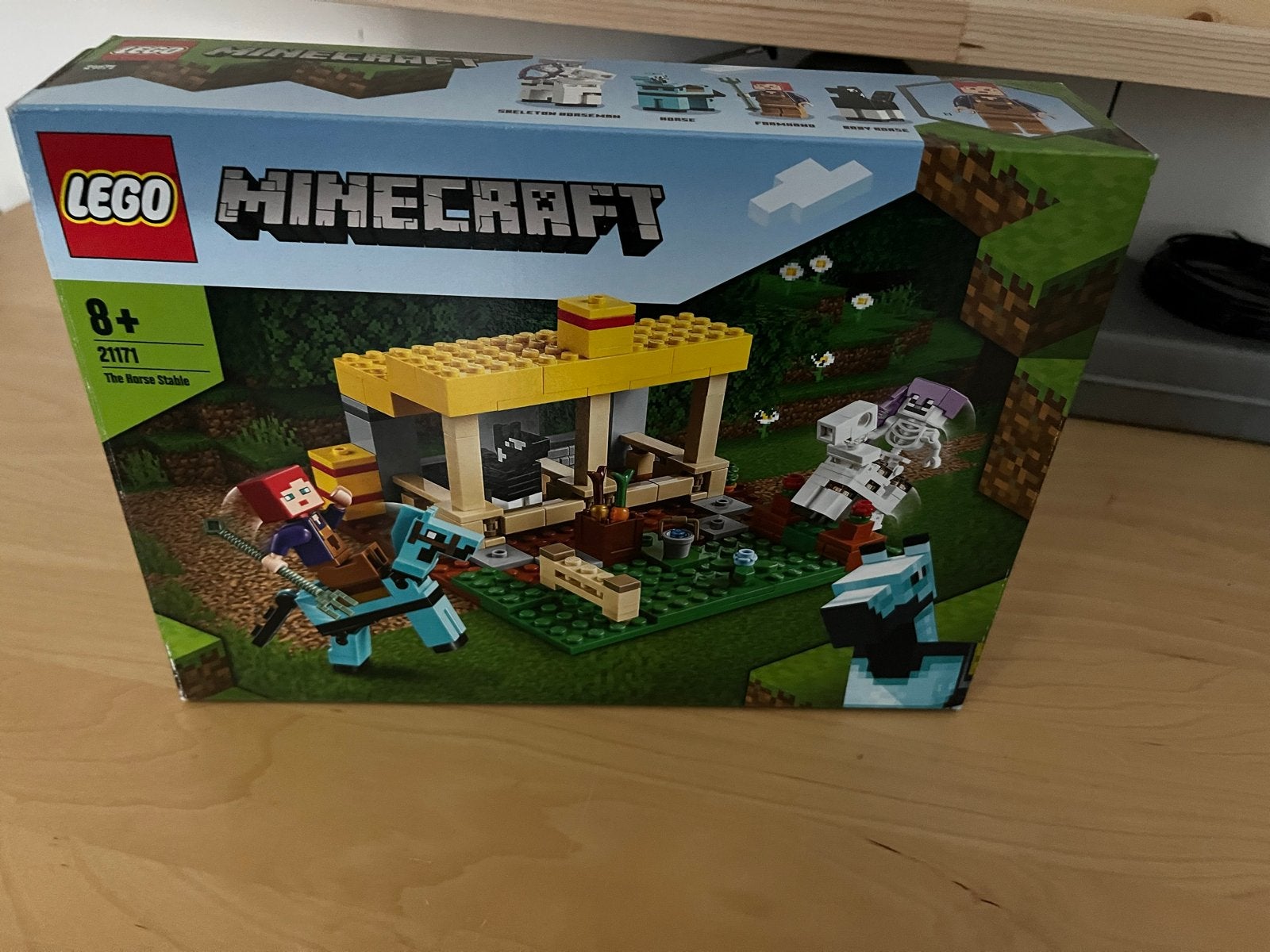 LEGO Minecraft 21171 De Paardenstal - Zo goed als nieuw, Ophalen, Minecraft, Lego, Zo goed als nieuw