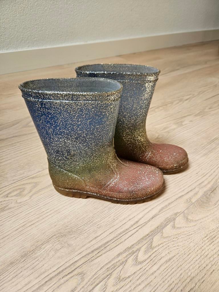 Glitter regenlaarzen voor kinderen - Maat 31, Ophalen of Verzenden, Gebruikt, Overige typen