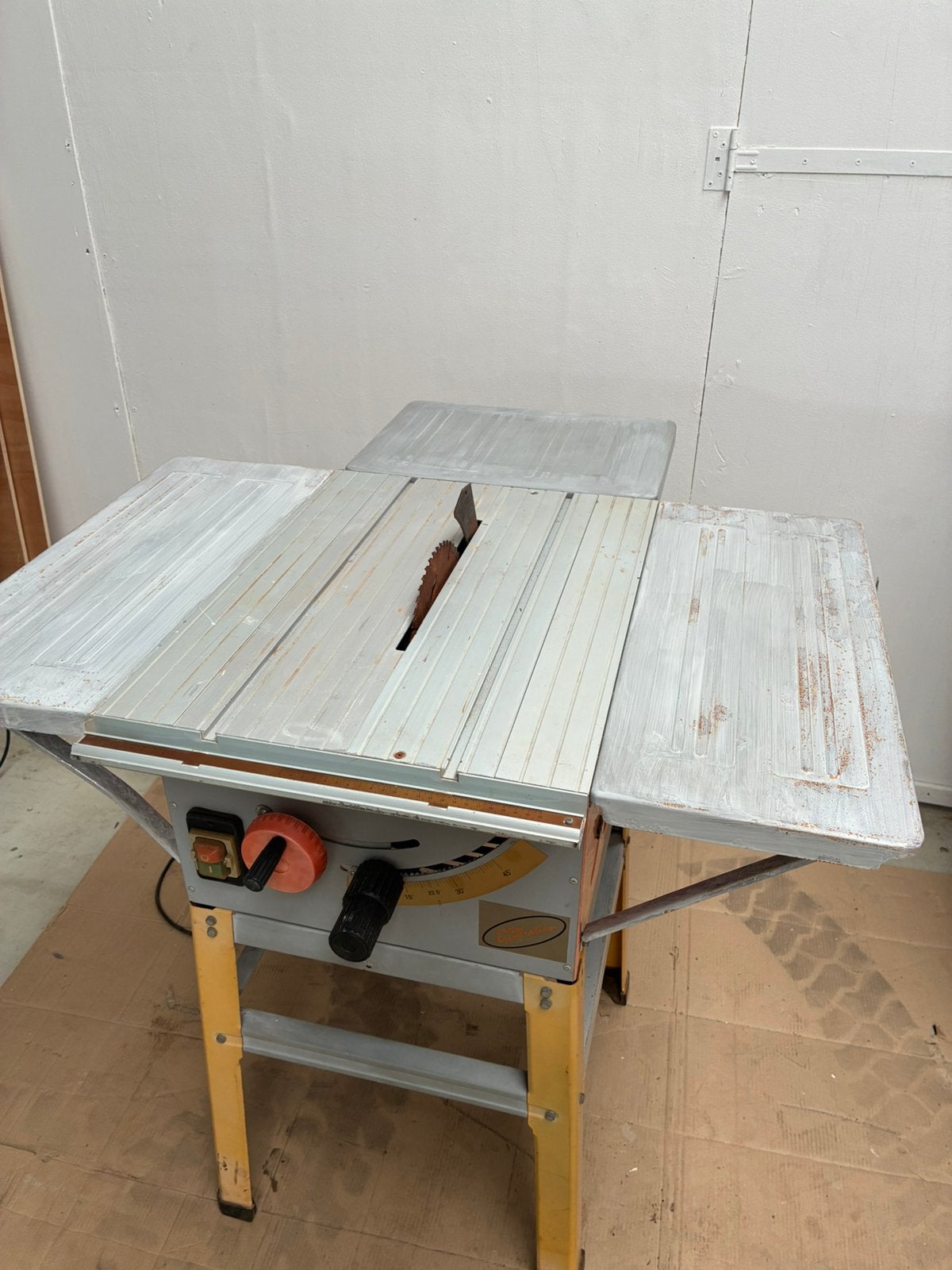 Tafel zaag machine, Doe-het-zelf en Verbouw, Gereedschap | Zaagmachines, Gebruikt, Cirkelzaag, Einhell, Ophalen of Verzenden