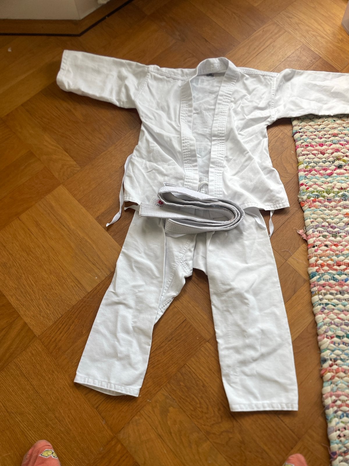 Judo, Karate, Jiu-Jitsu Pak - Wit Vechtsportpak, Ophalen of Verzenden, Gebruikt, Judo, Vechtsportpak