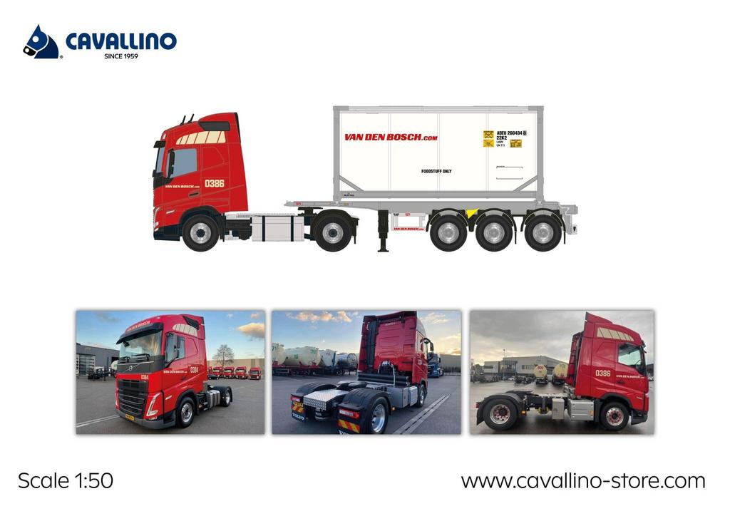 Cavallino 1:50 vd Bosch, Ophalen of Verzenden, Nieuw, Bus of Vrachtwagen, Overige merken