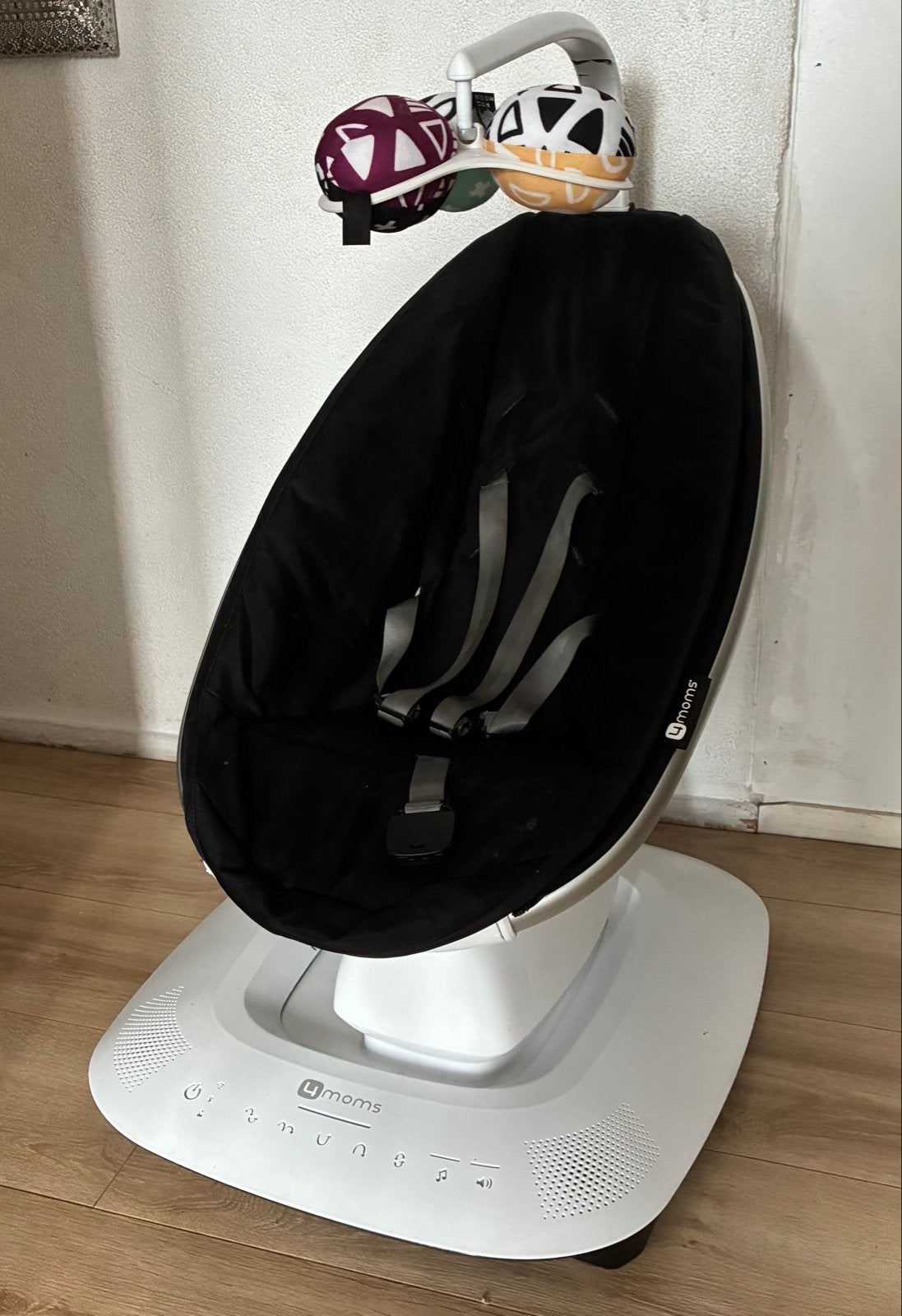 4moms MamaRoo 4.0 Wipstoel - Zo goed als nieuw, Wipstoel, Ophalen, Overige merken, Met gordel(s) of riempje(s)