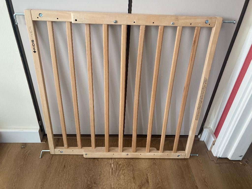 2x Kidsriver Felix traphekje (63,5 - 105,5 cm) - Hout, Ophalen, 100 tot 115 cm, Zo goed als nieuw, Klemhekje