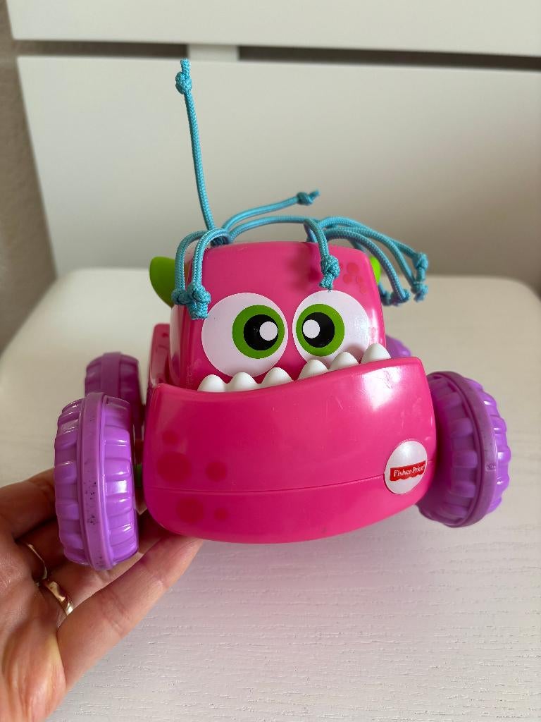 Fisher Price Press 'n Go Monster Auto, Ophalen of Verzenden, Gebruikt, Overige typen