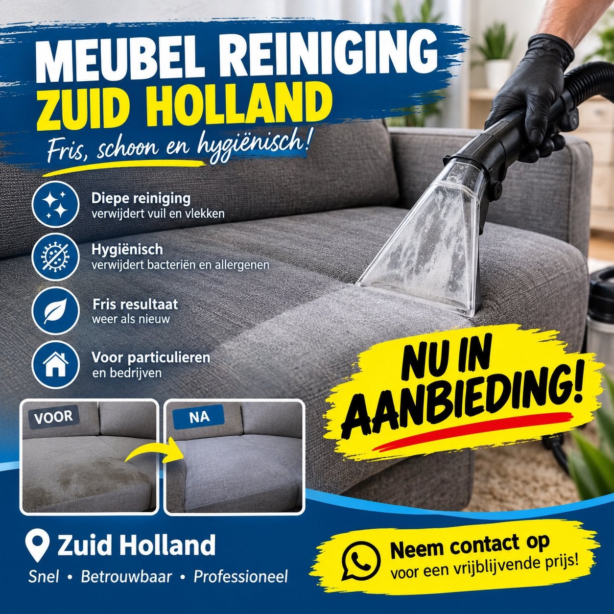 Meubel reiniging Zuid Holland