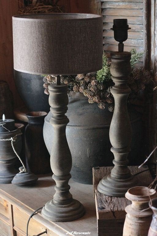 Balusterlamp sober rond, Www.jufbrocante.nl, Www.jufbrocante.nl, Nieuw, Ophalen of Verzenden