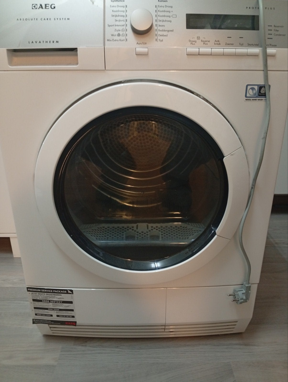 AEG lavatherm apotex plus condensdroger, Ophalen, 6 tot 8 kg, Voorlader, Niet werkend