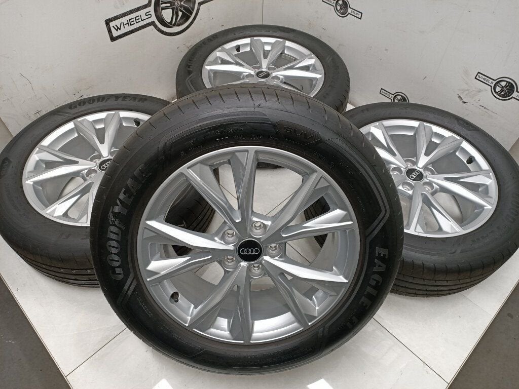 Audi Q3 S Line lichtmetaal velgen 18 5x112, Auto-onderdelen, Ophalen, Gebruikt, 18 inch, Banden en Velgen