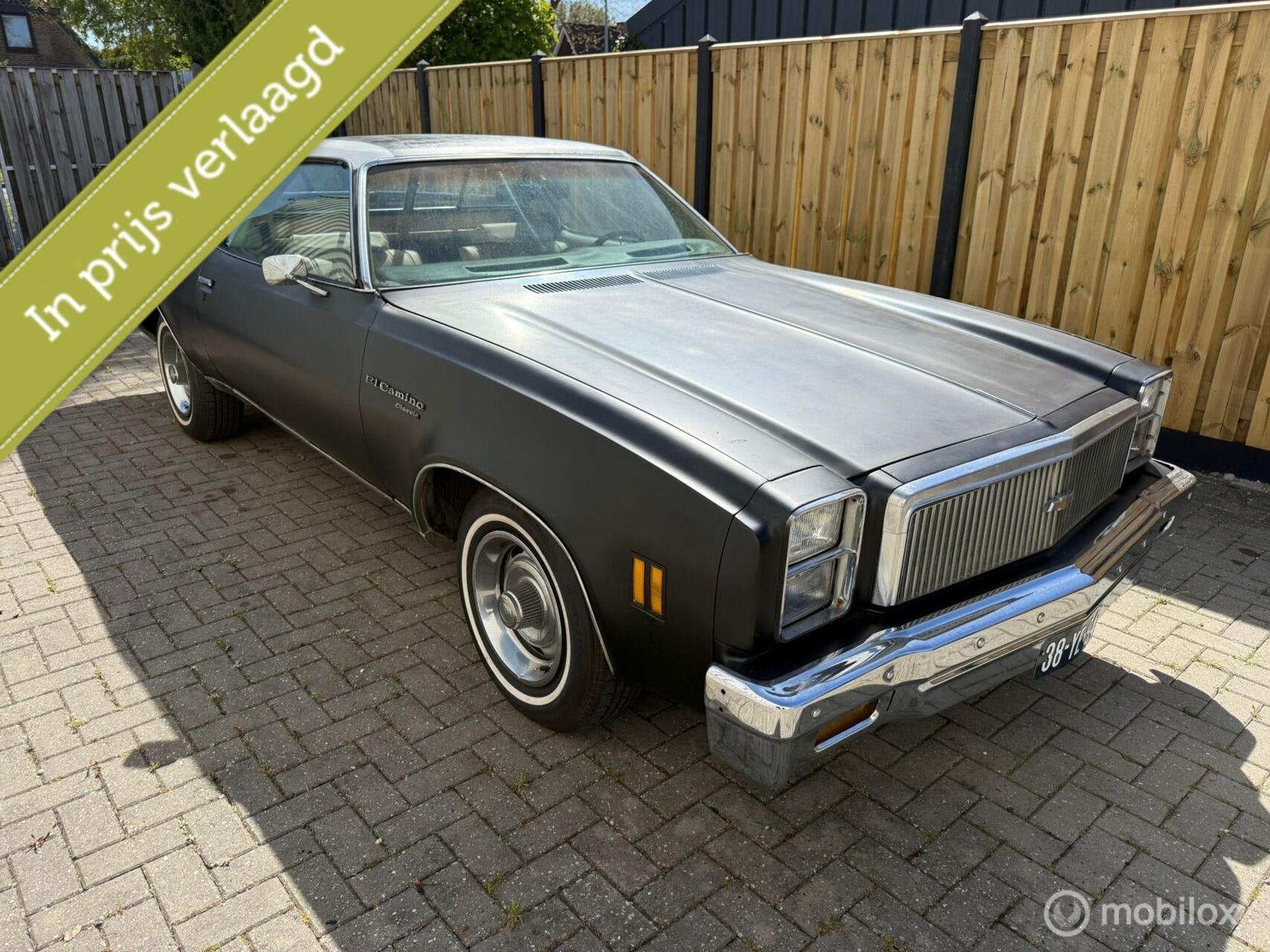 Chevrolet El camino v8 305 1977 Apk nieuw, Auto's, Oldtimers, Automaat, Trekhaak, Achterwielaandrijving, Overige carrosserieën