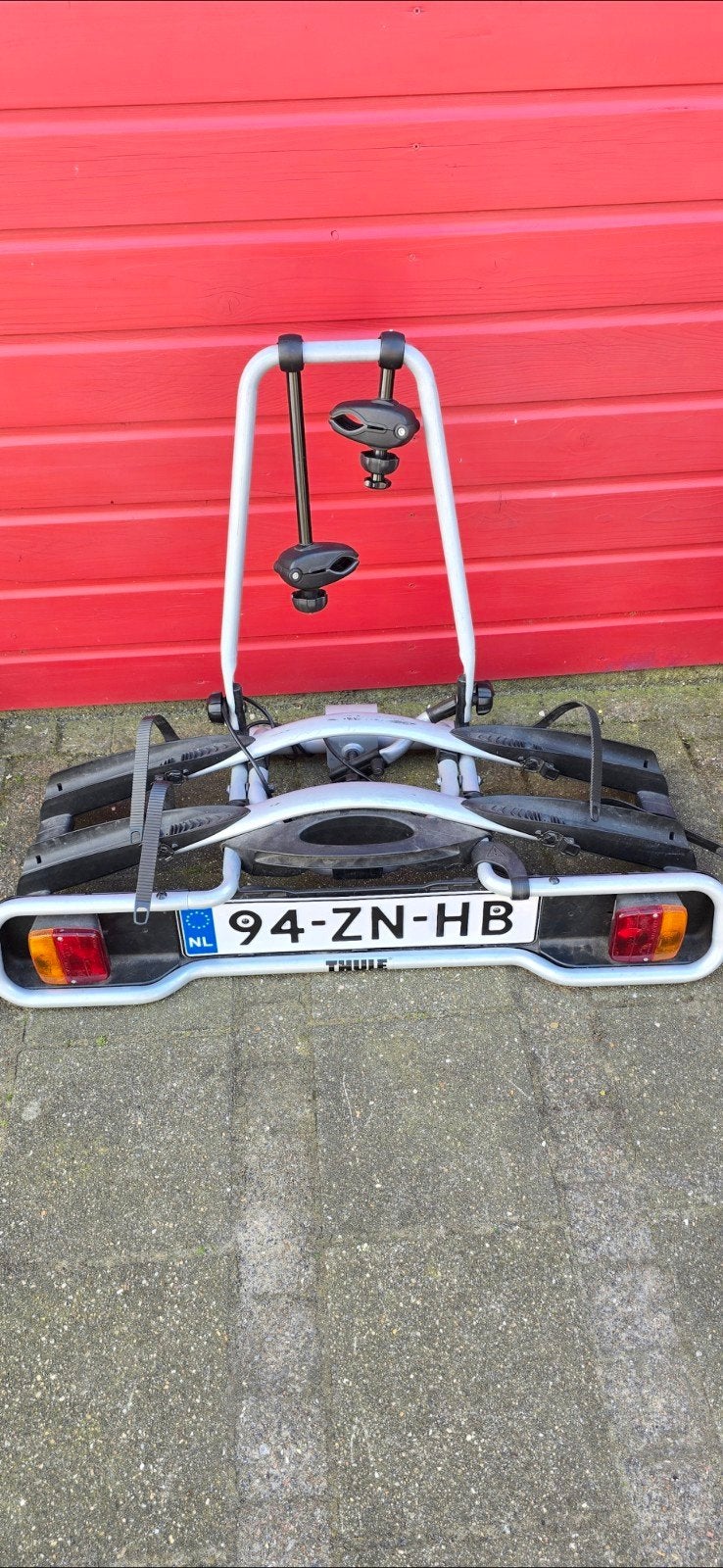 Thule Euroway 945 fietsendrager, Auto diversen, Ophalen, 2 fietsen, Gebruikt, Trekhaakdrager