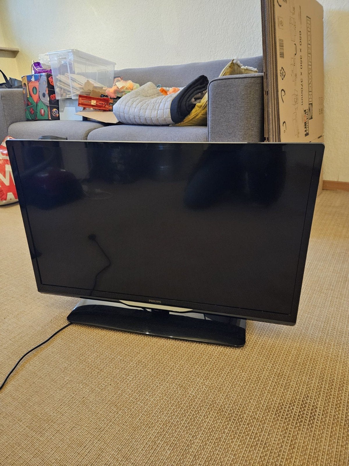 Philips 32PFL3258H/12 TV met ongebruikte afstandsbediening, Ophalen, Philips, 50 Hz, 80 tot 100 cm