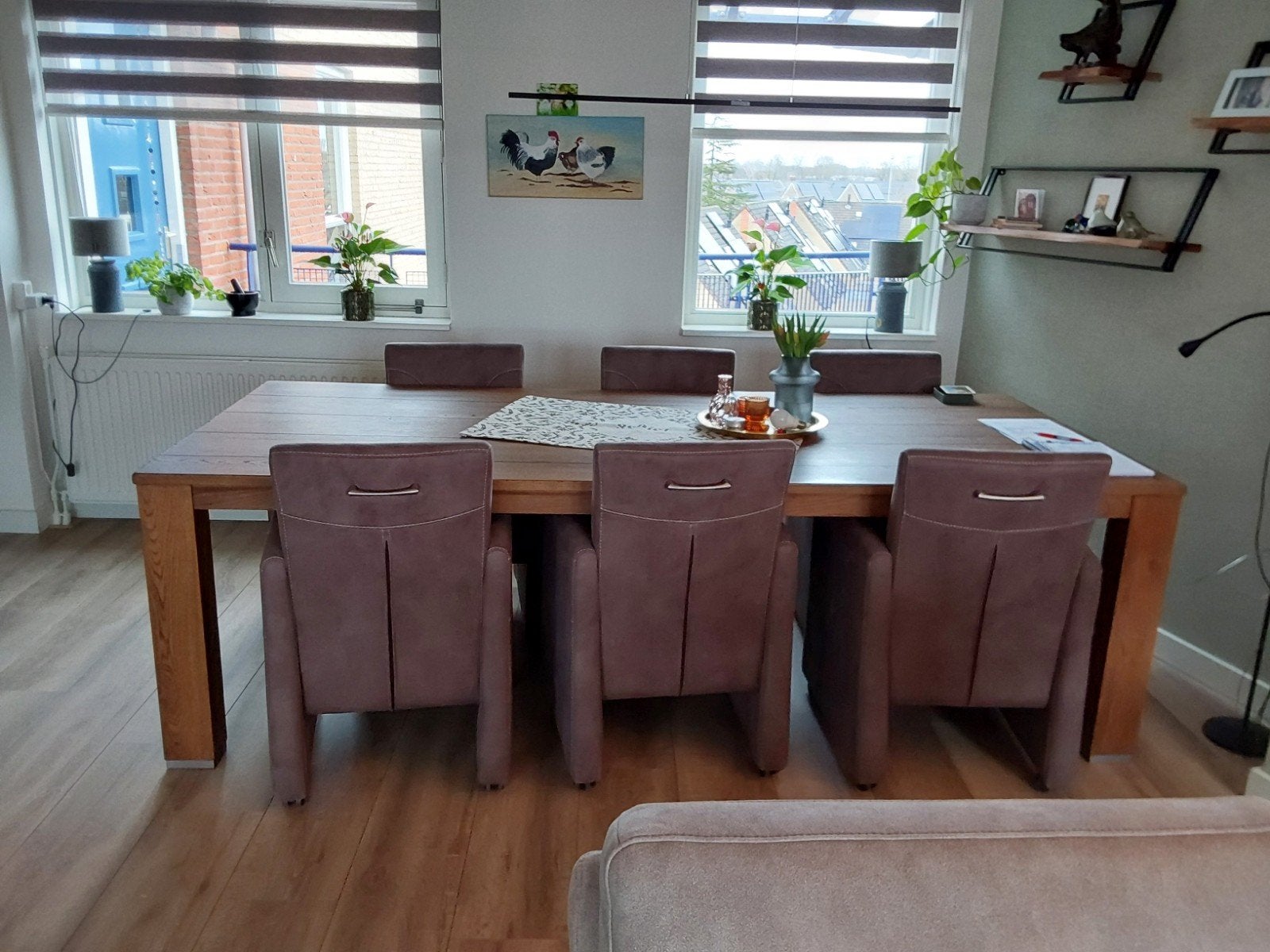 complete eethoek, Ophalen, Gebruikt, 4 tot 6 stoelen