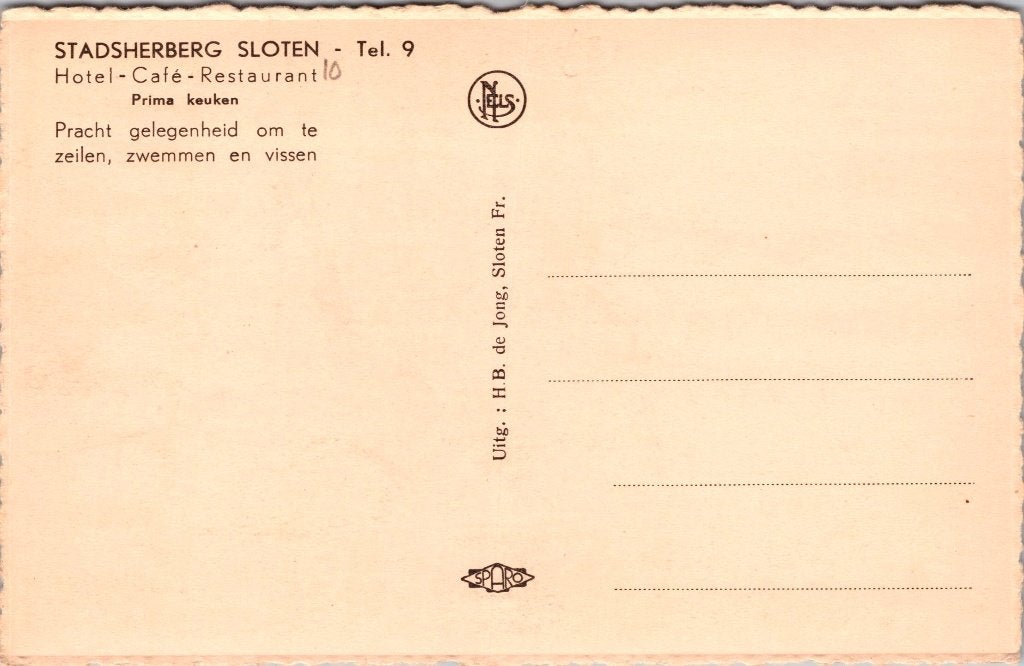 Sloten - 12 oude ansichtkaarten I, Verzenden, 1960 tot 1980, Gelopen, Friesland