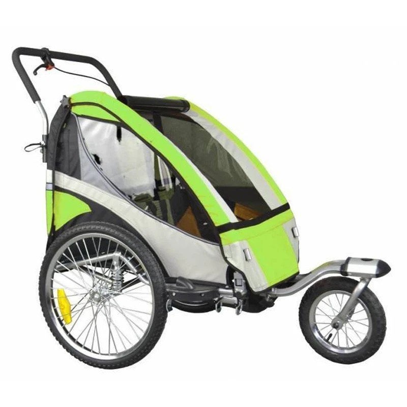 Faster fietskar voor 2 kinderen met accessoires, Ophalen, Vering, Kinderkar, 40 tot 60 kg