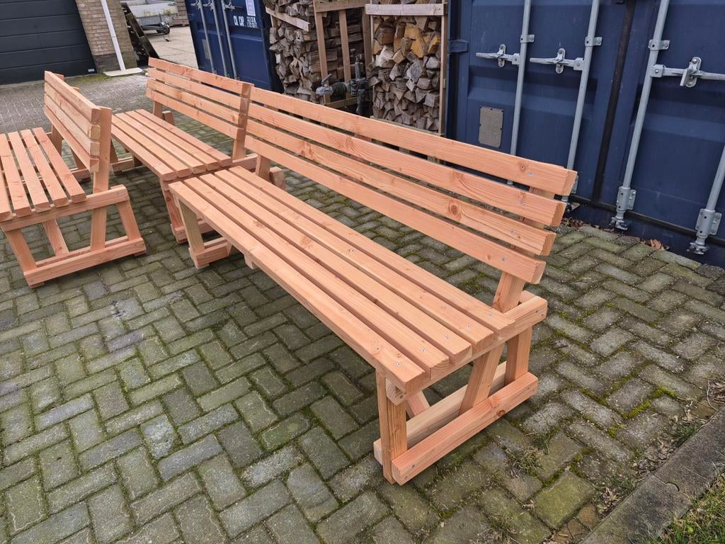 Robuuste Douglashouten Tuinbank - Duurzaam en Comfortabel, Ophalen, Nieuw, Hout