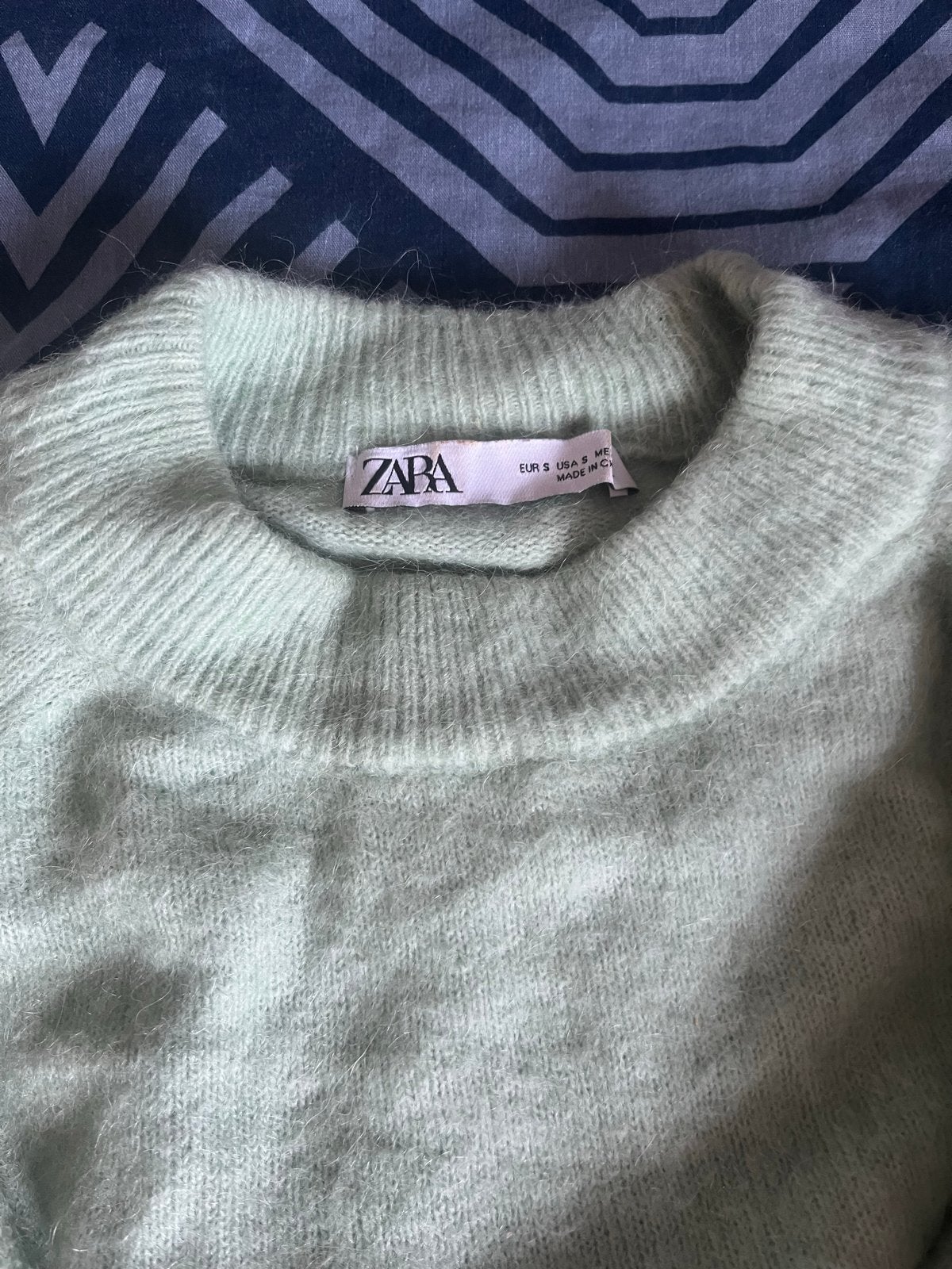 Zara trui met wol en mohair, maat S, oversized, zacht en war, Ophalen of Verzenden, Zo goed als nieuw, Maat 36 (S), Overige kleuren