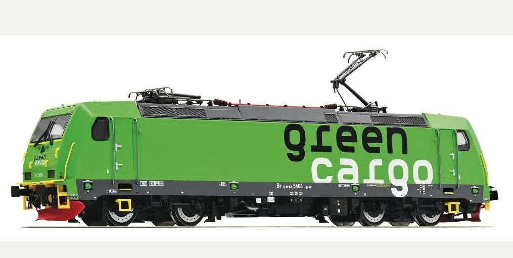 Roco H0 73179 - Dig E-loc serie 5404 v.d SJ fullsound in ovp, Nieuw, Ophalen of Verzenden, Roco, Gelijkstroom