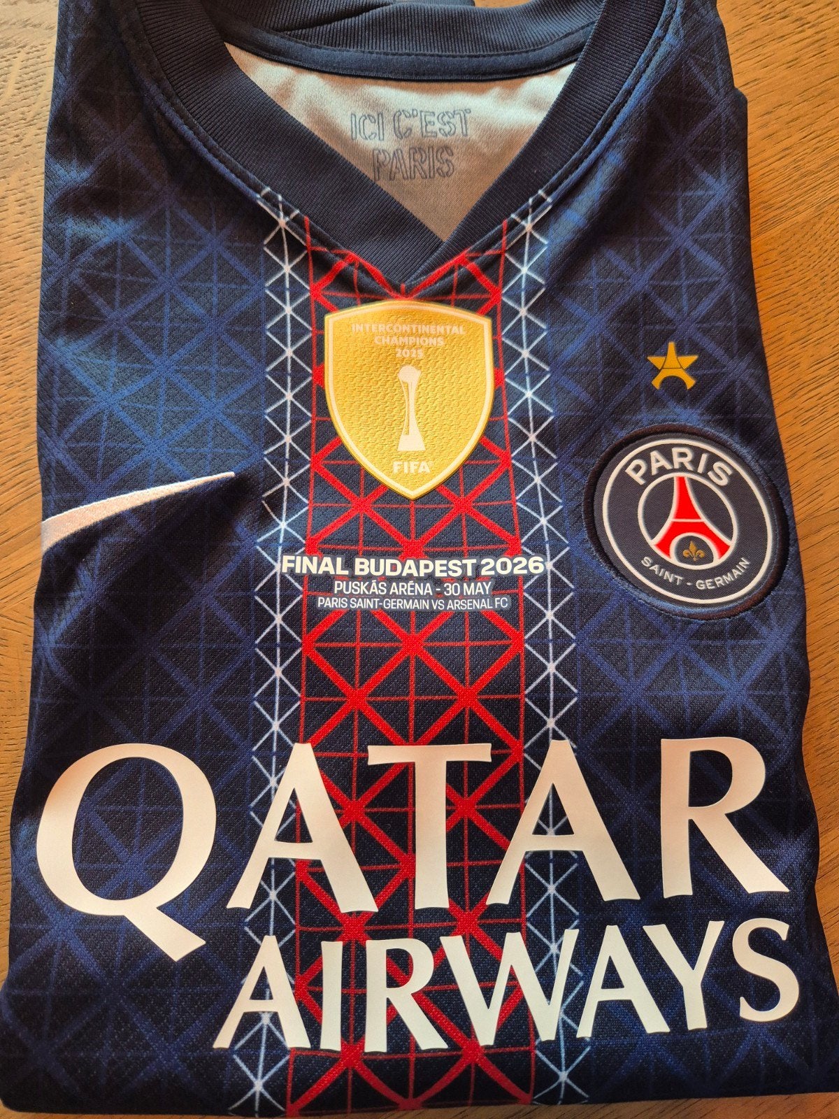 PSG Voetbalshirt D. Dembélé #10 - Maat M, Ophalen of Verzenden, Zo goed als nieuw, Jongen of Meisje, Shirt of Longsleeve
