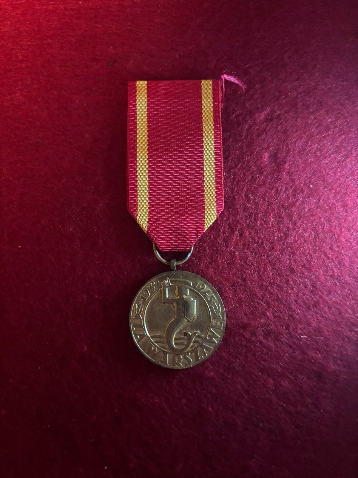 Poolse Medaille 1939-1945, Verzenden, Brons, Buitenland