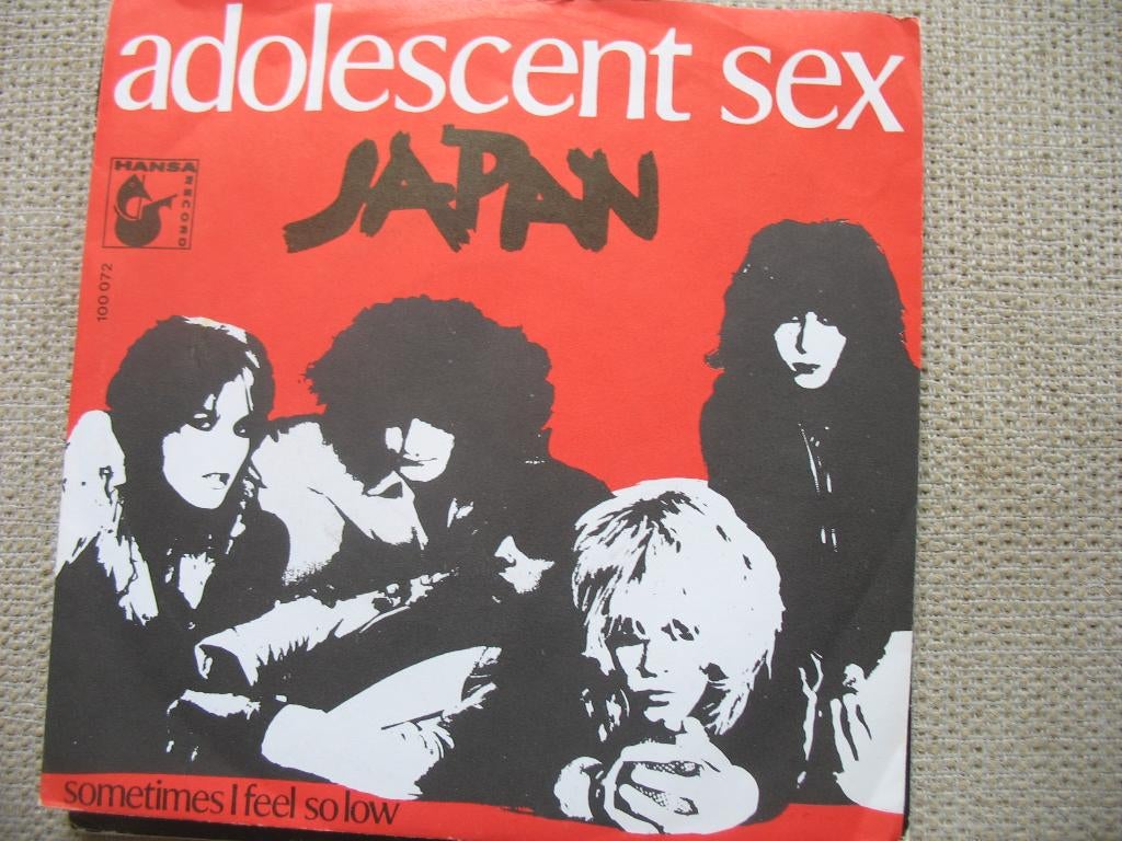 Japan (David Sylvian) - Adolescent sex, Ophalen of Verzenden, Gebruikt, Pop