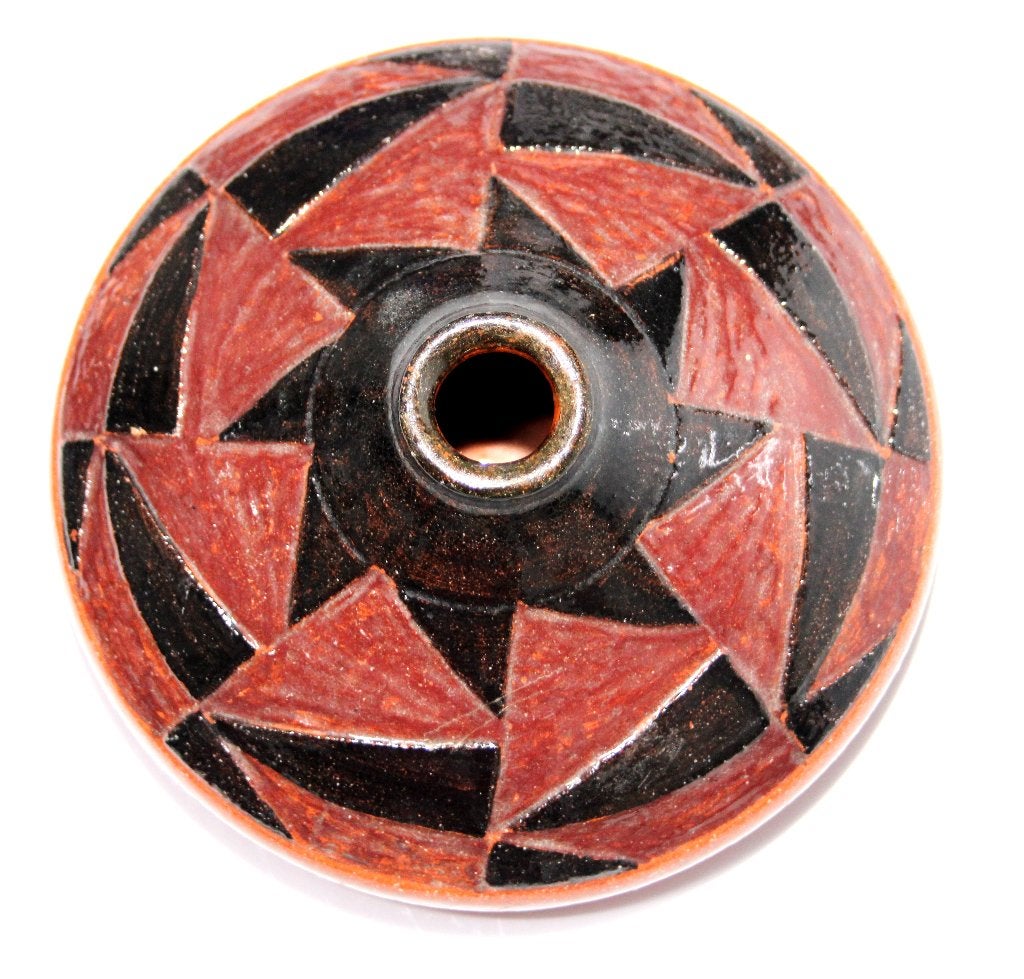Prachtige Hoopa Native American Keramische Ceremoniële Pot, Ophalen of Verzenden, Handgemaakt