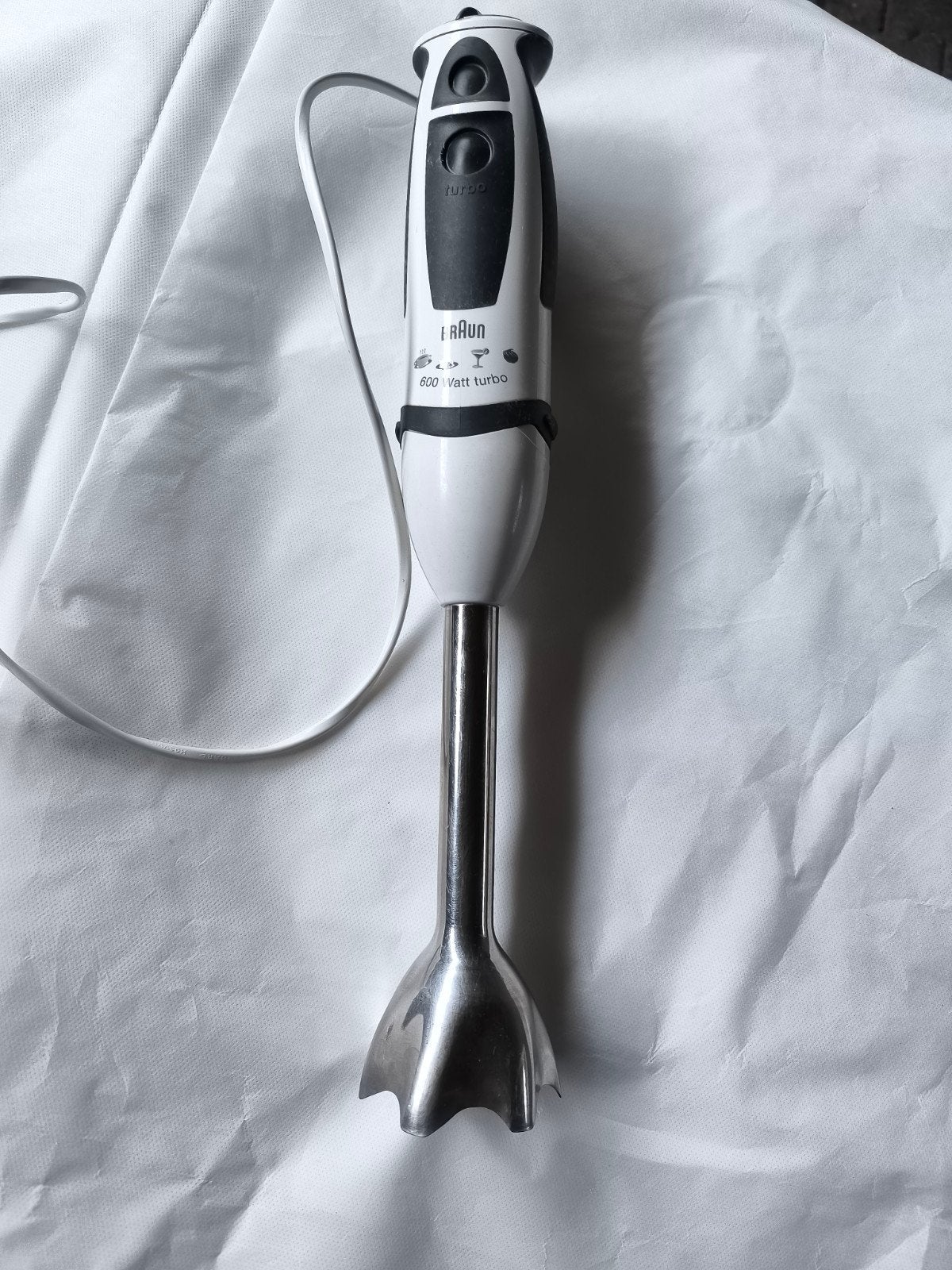 Braun staafmixer 600 Watt turbo, Witgoed en Apparatuur, Ophalen of Verzenden
