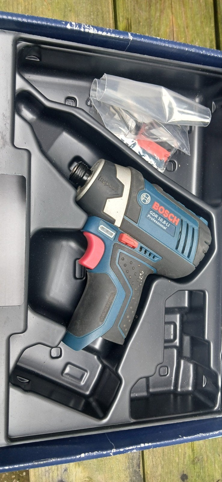 Bosch professional 10.8v slagmoersleutel  gdr 10.8 li, Ophalen of Verzenden, Zo goed als nieuw, Overige typen
